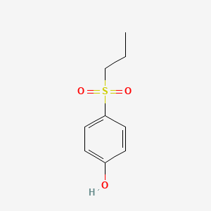 molecular formula C9H12O3S B3241695 4-Propylsulfonylphenol CAS No. 148038-16-8