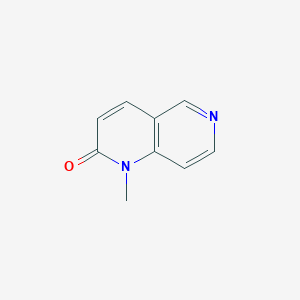 molecular formula C9H8N2O B3241739 1-Methyl-1,6-naphthyridin-2(1H)-one CAS No. 148244-93-3