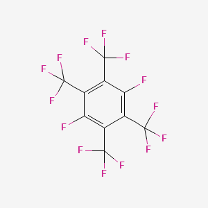 1,2,4,5-Tetrakis(trifluoromethyl)-3,6-difluorobenzene