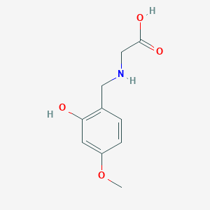 Glycine, N-[(2-hydroxy-4-methoxyphenyl)methyl]-