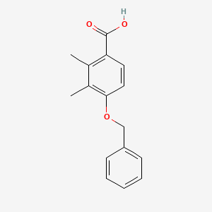 2,3-Dimethyl-4-(benzyloxy)benzoic acid