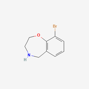 9-Bromo-2,3,4,5-tetrahydro-1,4-benzoxazepine