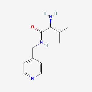 (S)-2-Amino-3-methyl-N-pyridin-4-ylmethyl-butyramide