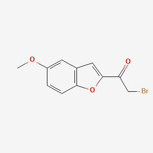 2-Bromo-1-(5-methoxybenzofuran-2-yl)ethanone