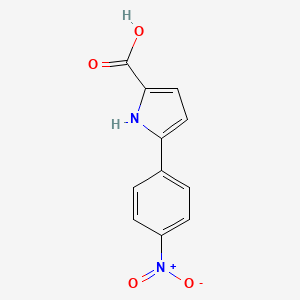 5-(4-nitrophenyl)-1H-pyrrole-2-carboxylic Acid
