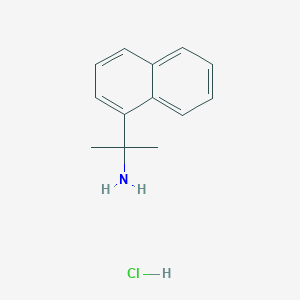 molecular formula C13H16ClN B3242029 2-(萘-1-基)丙烷-2-胺盐酸盐 CAS No. 149854-37-5