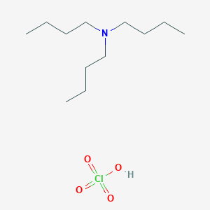 molecular formula C12H28ClNO4 B3242052 1-Butanamine, N,N-dibutyl-, perchlorate (1:1) CAS No. 14999-66-7