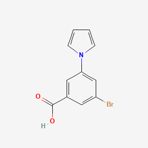 3-bromo-5-(1H-pyrrol-1-yl)benzoic acid