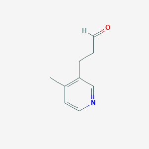 3-(4-Methylpyridin-3-yl)propanal