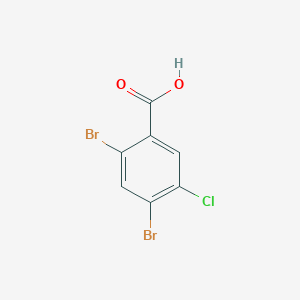 5-Chloro-2,4-dibromobenzoic acid