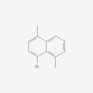 molecular formula C12H11B B3242335 4-Bromo-1,5-dimethylnaphthalene CAS No. 15095-54-2