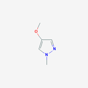 molecular formula C5H8N2O B3242383 4-Methoxy-1-methyl-1H-pyrazole CAS No. 15131-95-0