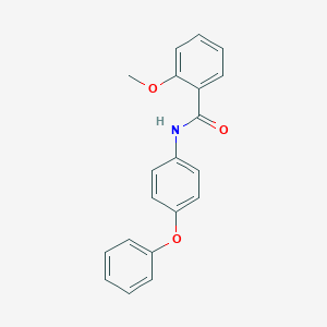 molecular formula C20H17NO3 B324248 2-methoxy-N-(4-phenoxyphenyl)benzamide 