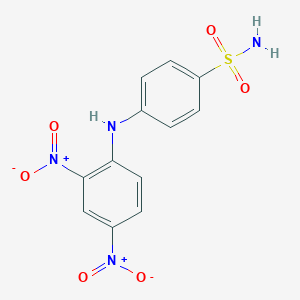 molecular formula C12H10N4O6S B324262 4-[(2,4-Dinitrophenyl)amino]benzenesulfonamide 
