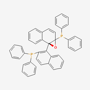 molecular formula C44H32OP2 B3242625 (R)-2,2'-Bis(diphenylphosphino)-1,1'-binaphthyl monooxide CAS No. 152646-80-5