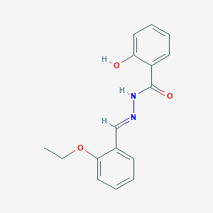 N'-(2-ethoxybenzylidene)-2-hydroxybenzohydrazide