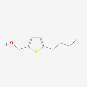 molecular formula C9H14OS B3242805 (5-丁基噻吩-2-基)甲醇 CAS No. 153561-68-3