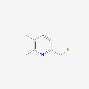 molecular formula C8H10BrN B3242817 6-(Bromomethyl)-2,3-dimethylpyridine CAS No. 153646-66-3