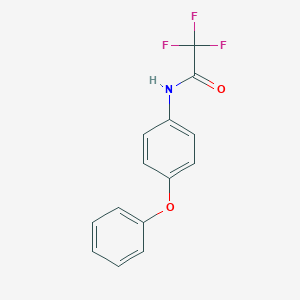 molecular formula C14H10F3NO2 B324295 2,2,2-trifluoro-N-(4-phenoxyphenyl)acetamide 