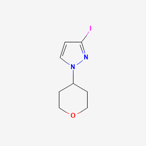 3-iodo-1-(oxan-4-yl)-1H-pyrazole