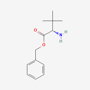 molecular formula C13H19NO2 B3242992 benzyl (2S)-2-amino-3,3-dimethylbutanoate CAS No. 154092-64-5