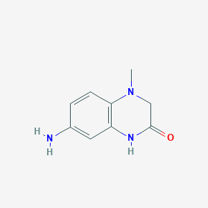 7-Amino-4-methyl-3,4-dihydroquinoxalin-2(1H)-one