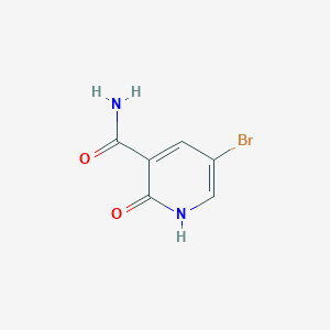 molecular formula C6H5BrN2O2 B3243044 5-Bromo-2-hydroxynicotinamide CAS No. 1544385-73-0