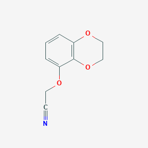 (2,3-Dihydro-benzo[1,4]dioxin-5-yloxy)-acetonitrile