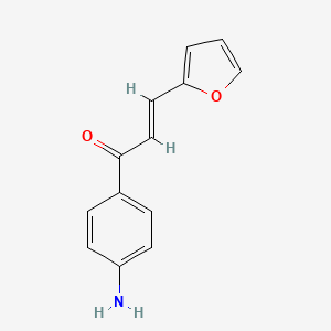 (2E)-1-(4-aminophenyl)-3-(2-furyl)prop-2-en-1-one