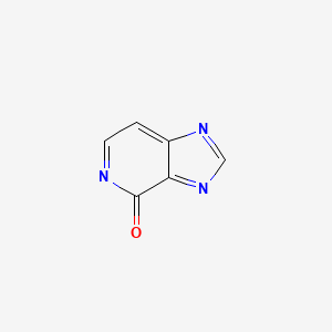 molecular formula C6H3N3O B3243235 4H-imidazo[4,5-c]pyridin-4-one CAS No. 1554461-43-6