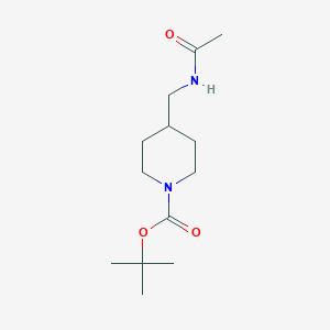 Tert-butyl 4-(acetamidomethyl)piperidine-1-carboxylate