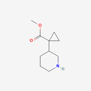 Methyl 1-(piperidin-3-yl)cyclopropane-1-carboxylate