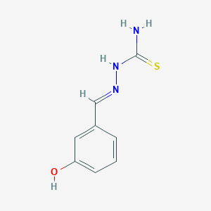 molecular formula C8H9N3OS B324325 3-Hydroxybenzaldehyde thiosemicarbazone 