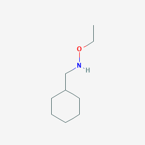 molecular formula C9H19NO B3243283 (Cyclohexylmethyl)(ethoxy)amine CAS No. 1557017-25-0