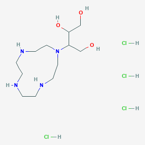 3-(1,4,7,10-Tetraaza-1-cyclododecyl)-1,2,4-butanetriol Tetrahydrochloride