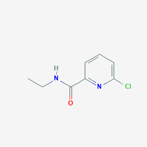 molecular formula C8H9ClN2O B3243457 6-chloro-N-ethylpyridine-2-carboxamide CAS No. 157328-18-2
