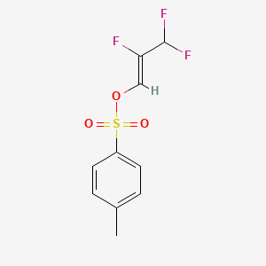 molecular formula C10H9F3O3S B3243481 p-Toluenesulfonic acid 2,3,3-trifluoro-1-propenyl ester CAS No. 157506-39-3