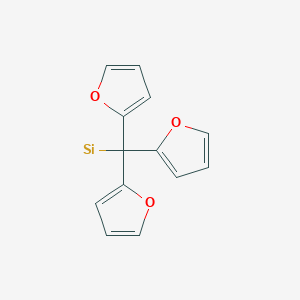 [Tri(furan-2-yl)methyl]silane