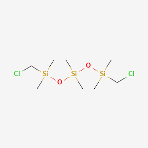 Bis[[chloromethyl(dimethyl)silyl]oxy]-dimethylsilane