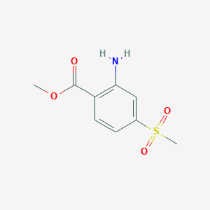 Methyl 2-amino-4-(methylsulfonyl)benzoate