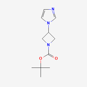 Tert-butyl 3-(imidazol-1-yl)azetidine-1-carboxylate