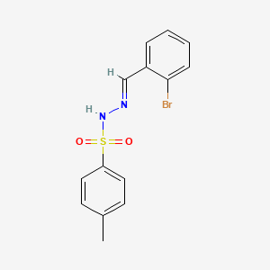 N'-[(E)-(2-bromophenyl)methylidene]-4-methylbenzenesulfonohydrazide
