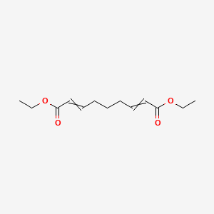 molecular formula C13H20O4 B3243701 Diethyl nona-2,7-dienedioate CAS No. 15898-67-6