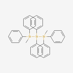 1,3-Dimethyl-1,1,2,2,3,3-hexaphenyltrisilane