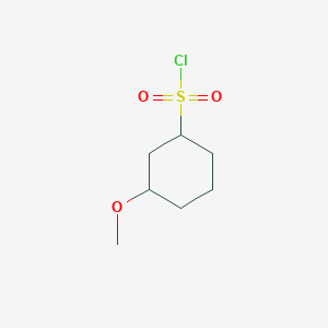 3-Methoxycyclohexane-1-sulfonyl chloride