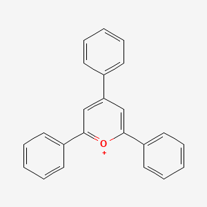 molecular formula C23H17O+ B3243816 2,4,6-三苯基吡喃 CAS No. 15959-35-0