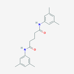 molecular formula C21H26N2O2 B324390 N,N'-bis(3,5-dimethylphenyl)pentanediamide 