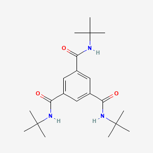 molecular formula C21H33N3O3 B3244002 N~1~,N~3~,N~5~-Tri-tert-butylbenzene-1,3,5-tricarboxamide CAS No. 160535-57-9