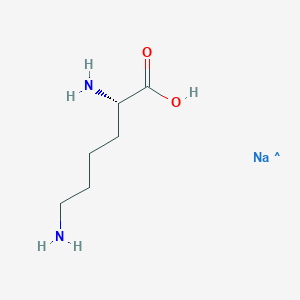molecular formula C6H14N2NaO2 B3244016 L-Lysine, sodium salt (1:1) CAS No. 16079-52-0