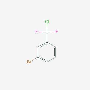 molecular formula C7H4BrClF2 B3244025 1-Bromo-3-(chlorodifluoromethyl)-benzene CAS No. 160911-74-0